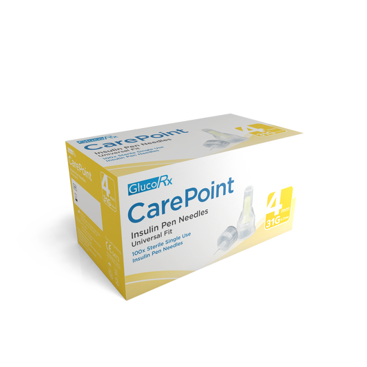 CarePoint Pen Needles 31g 4mm - Pack of 100
