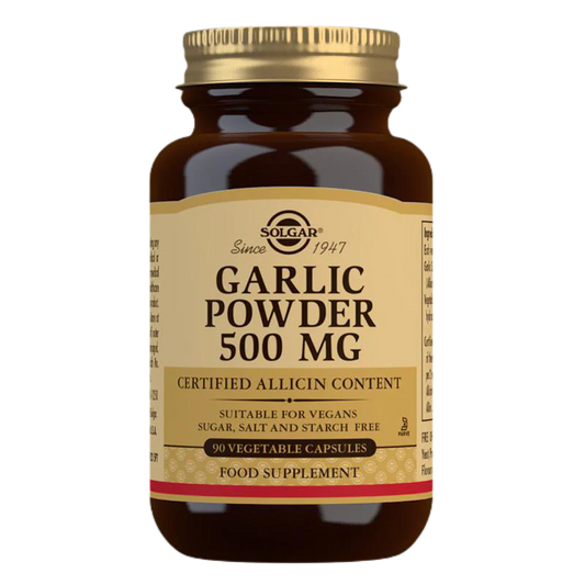 Garlic Powder 500 mg Vegetable Capsules - Pack of 90