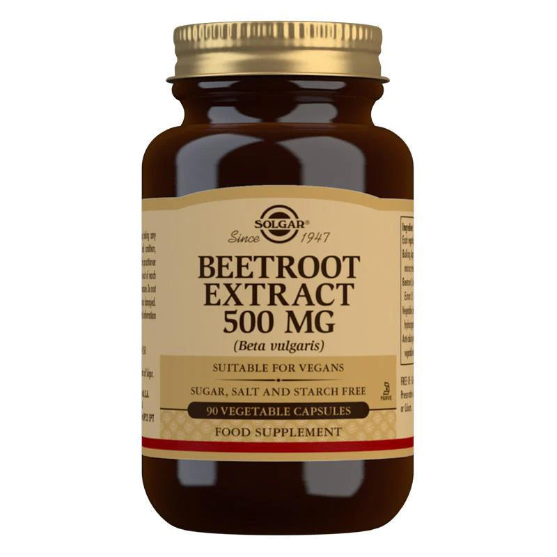 Beetroot Extract 500 mg Vegetable Capsules - Pack of 90