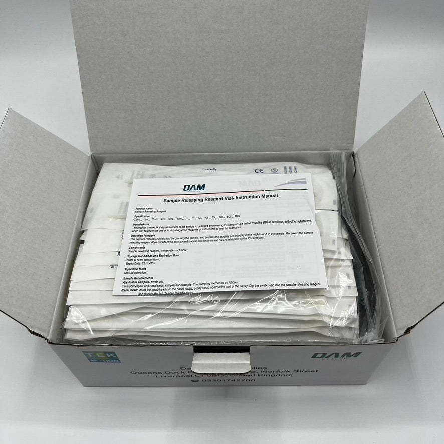 Sample Release Reagent - 50 kits - 30 boxes per Carton